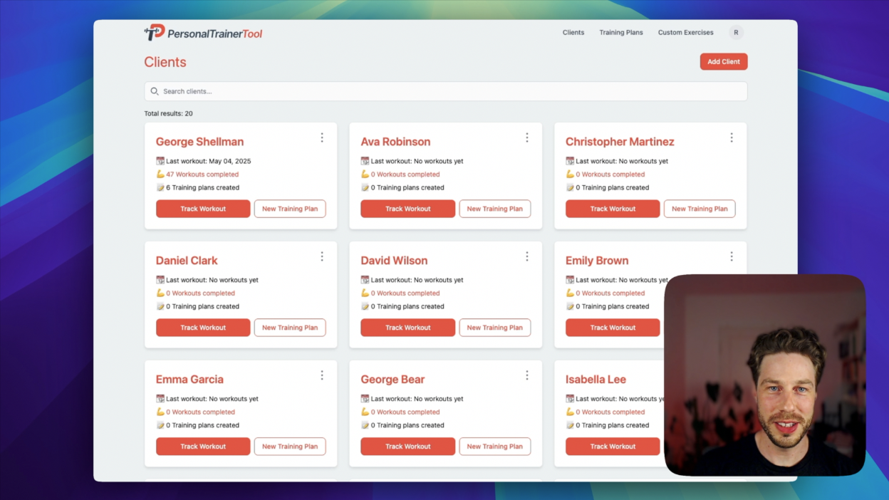 Video thumbnail showing app interface